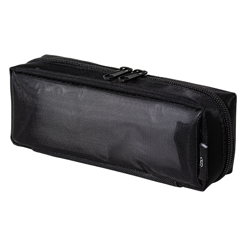 パコトレー ペンケース メッシュ ブラック
