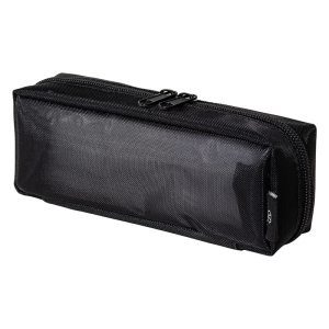 パコトレー ペンケース メッシュ ブラック