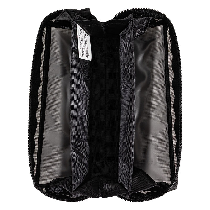 パコトレー ペンケース メッシュ ブラック