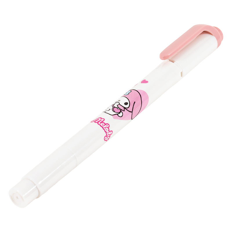 マイルドライナー ラインマーカー 太・細両用 水性顔料 6色セット マイメロディ