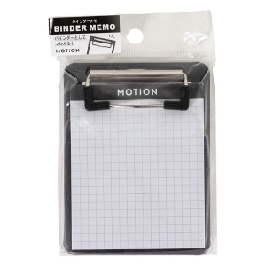 MOTiON バインダーメモ ブラック