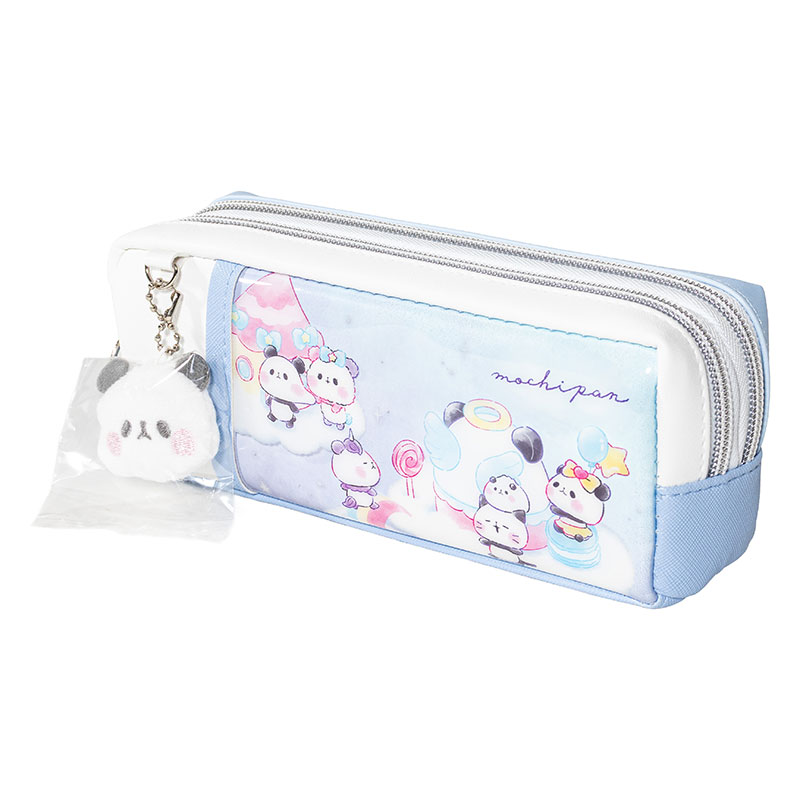 ツインファスナーペンケース もちもちぱんだ