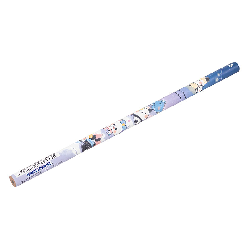 かきかた鉛筆 もちもちぱんだ パジャマパーティー 2B 228195 1本