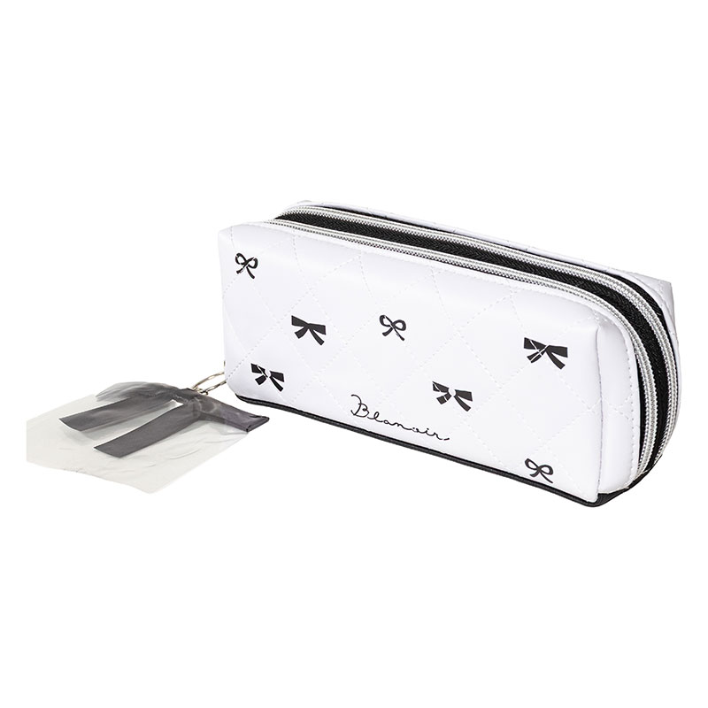 Blanoir ツインファスナーペンケース