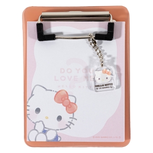 チャーム付き バインダーメモ ハローキティ