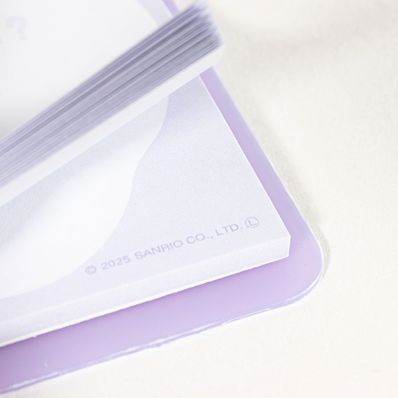 チャーム付き バインダーメモ シナモロール