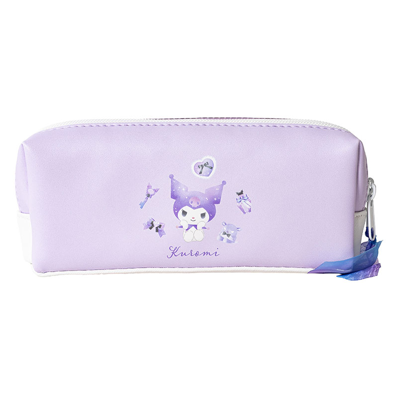 ツインファスナーペンケース クロミ パープル
