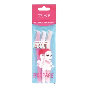 プリペア 眉そり用 3本入