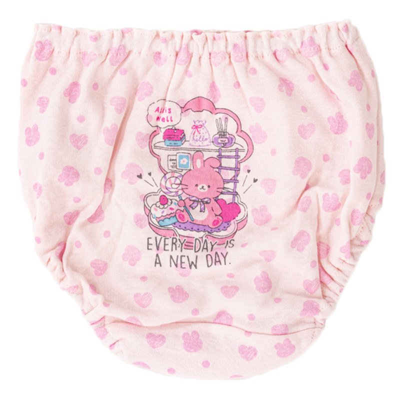 キッズ 綿100% ガールズショーツ 2枚組