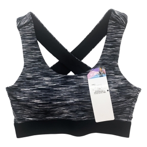 レディース サポカジ 背中クロスブラ グレー