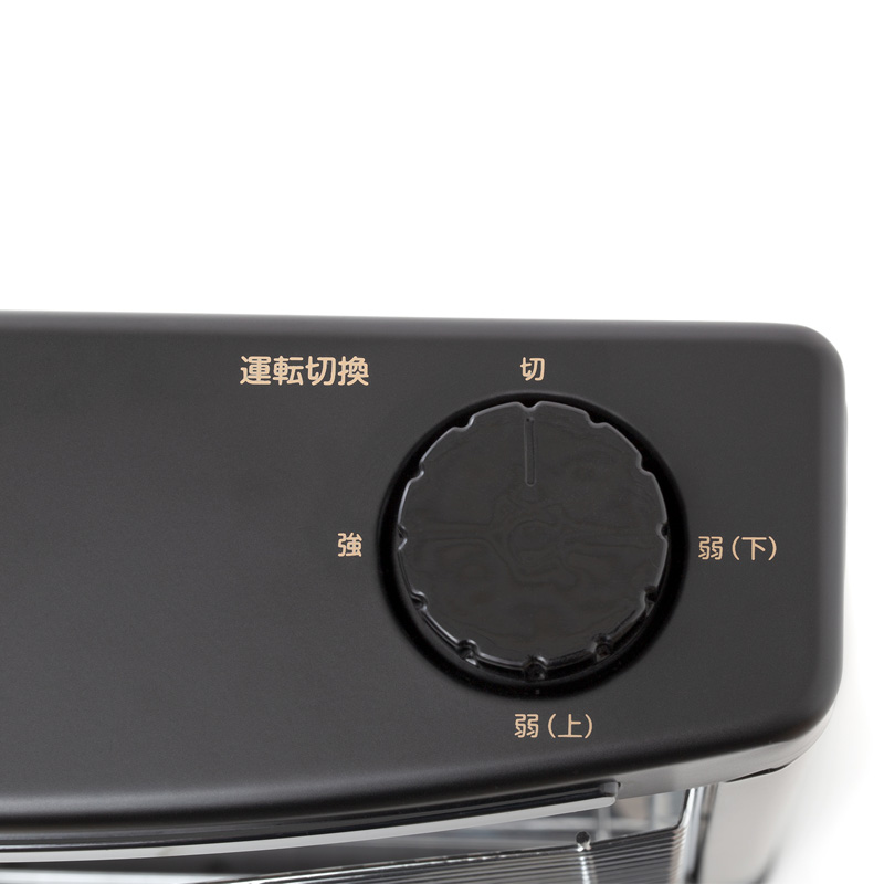 障害物センサー搭載 電気ストーブ DS-SD083(AB)