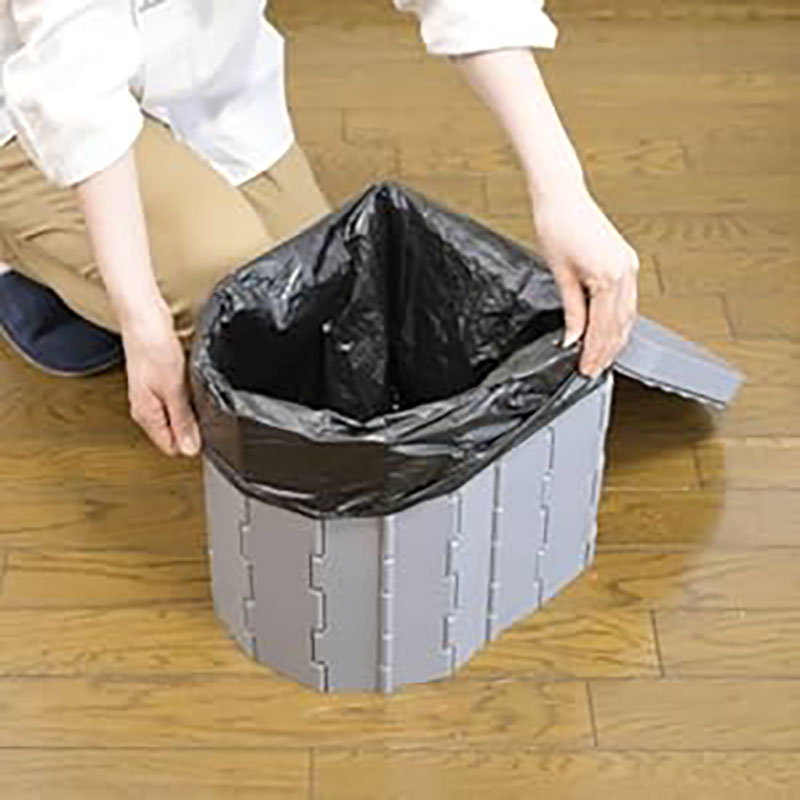 サッと簡単トイレ 折りたたみ式 YKT-12G