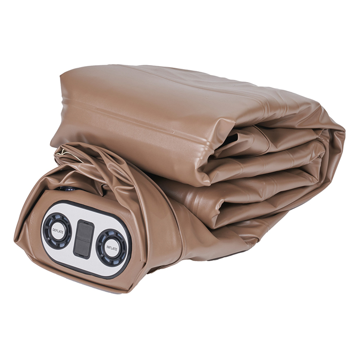 コードレスポンプ内蔵 電動エアベッド 極厚シングル CGAB-002(BE|BR)