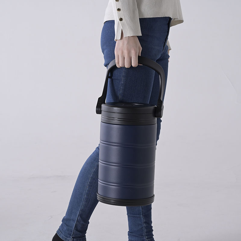 真空 アイスコンテナ 5L ネイビー