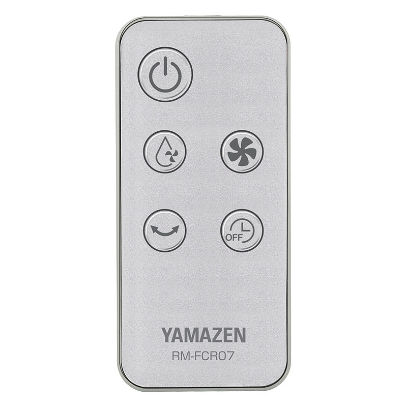 冷風扇 リモコン付き 風量3段階 オートルーバー FCR-J403(WH)