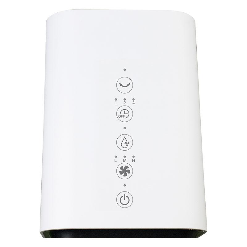 冷風扇 リモコン付き 風量3段階 オートルーバー FCR-J403(WH)