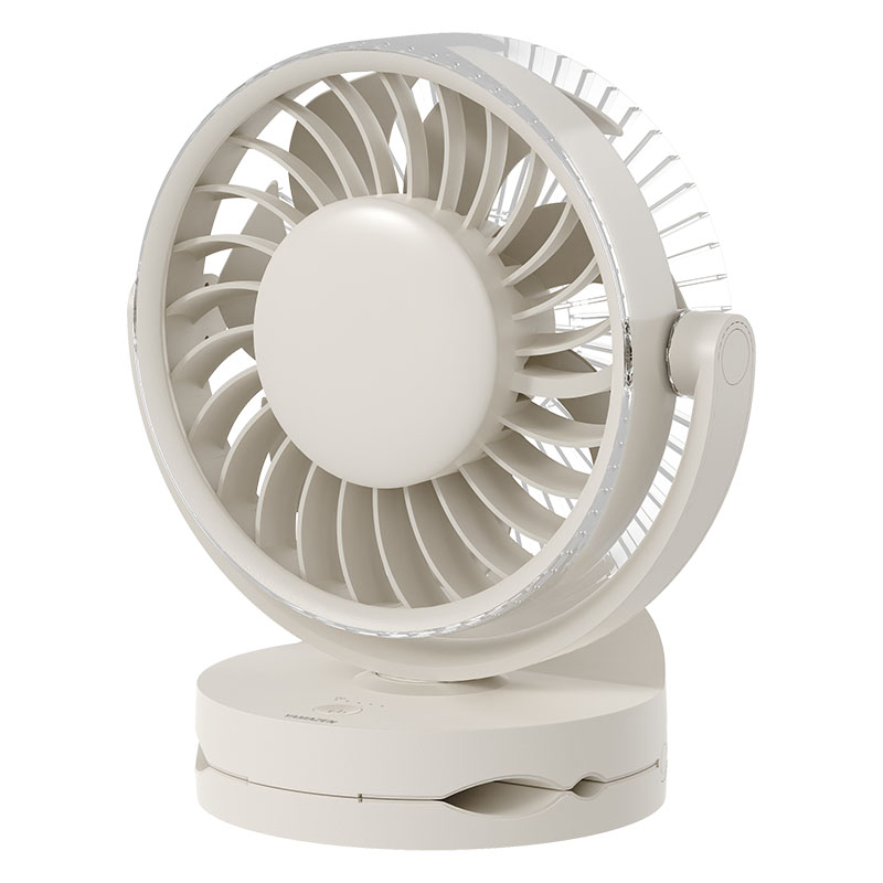 充電式デスクファン クリップ&卓上仕様 YDS-CNB15