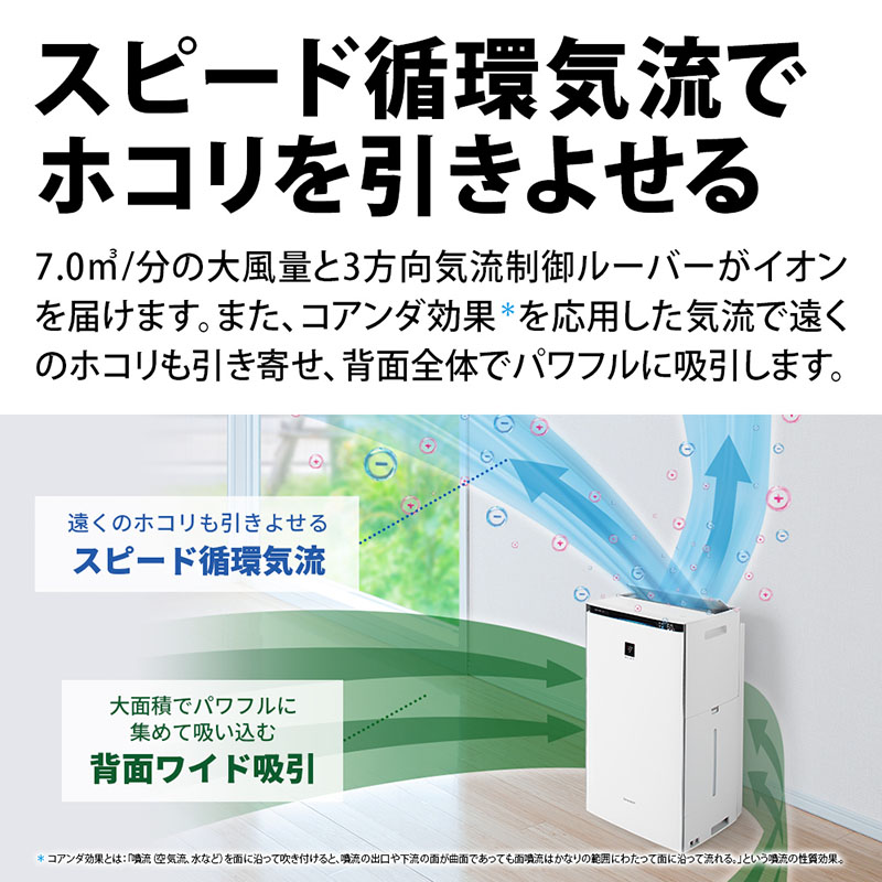 加湿空気清浄機 KI-SX70W ホワイト系
