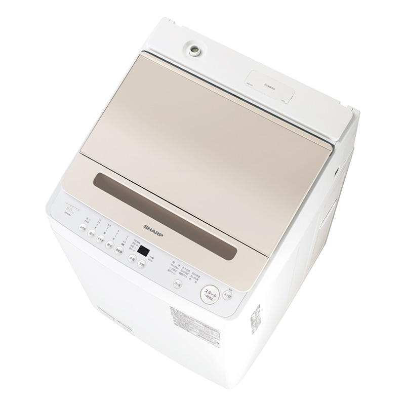 全自動洗濯機 ES-GV8JN ゴールド系