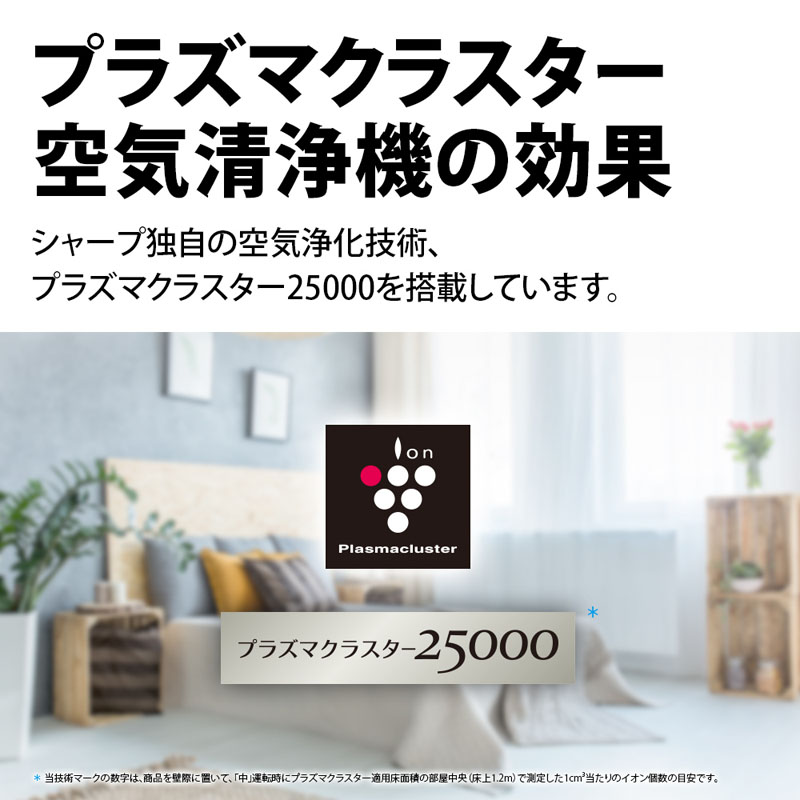 加湿空気清浄機 プラズマクラスター KI-TS50-W ホワイト