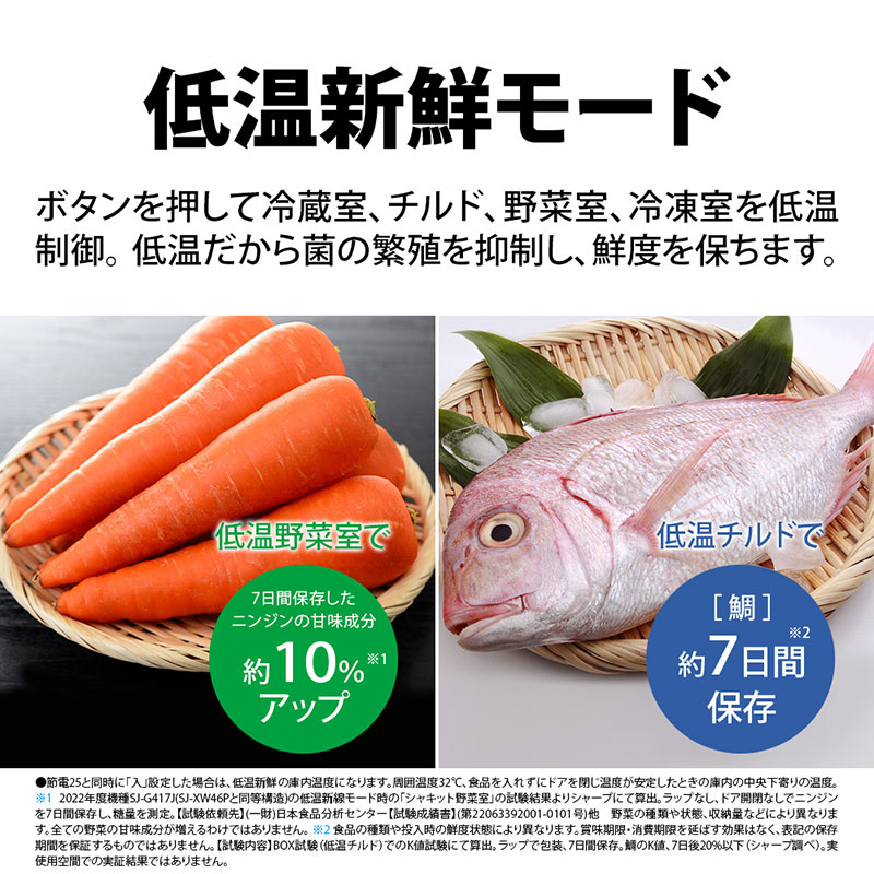 【お取り寄せ商品】455L 冷蔵庫 SJ-XW46PS カームマットシルバー