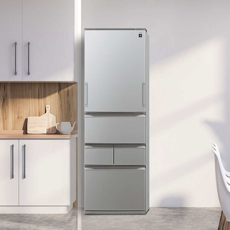 【お取り寄せ商品】455L 冷蔵庫 SJ-XW46PS カームマットシルバー