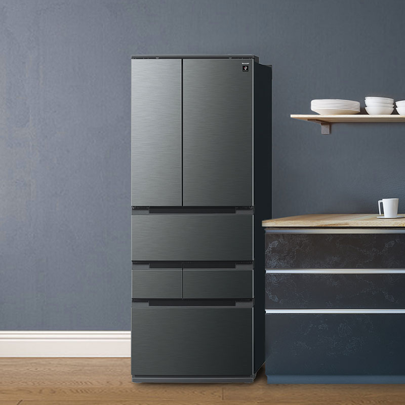 【お取り寄せ商品】505L 冷蔵庫 SJ-MF51PH ダスクダークメタル