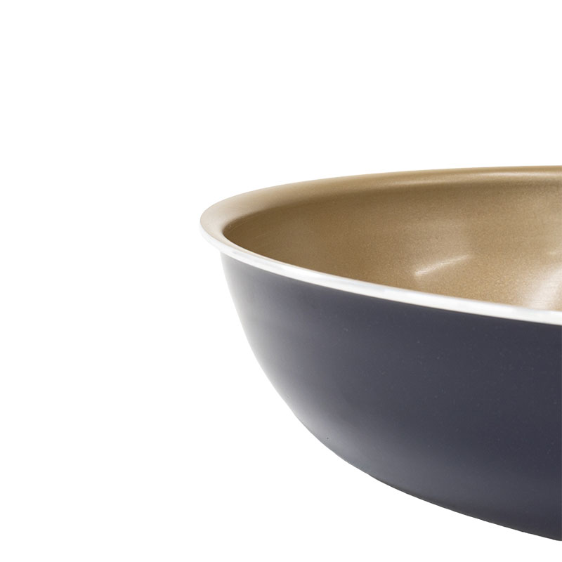 evercook 軽量フライパン 26cm ガス火専用 ネイビー