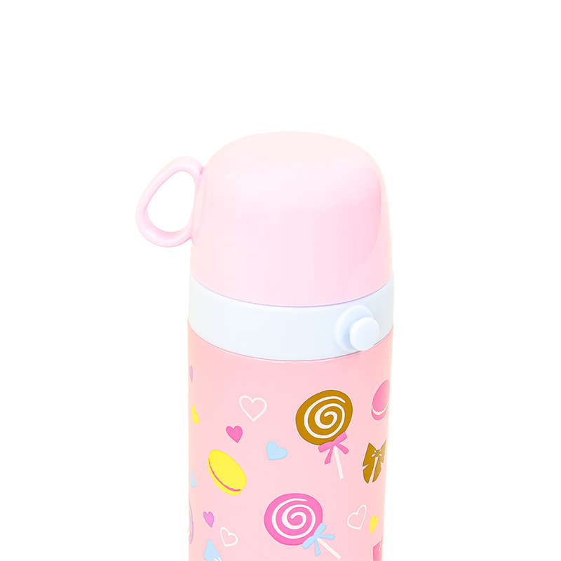 sokomo そこまで洗える 3WAYキッズボトル 450ml おかしとリボン
