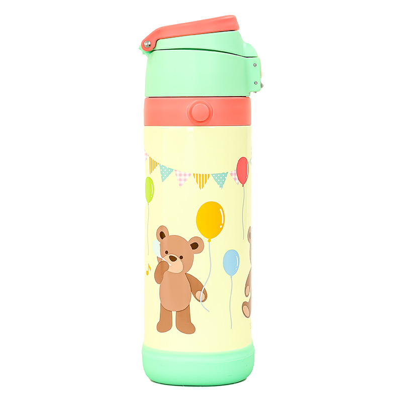 sokomo そこまで洗える 3WAYキッズボトル 600ml くま