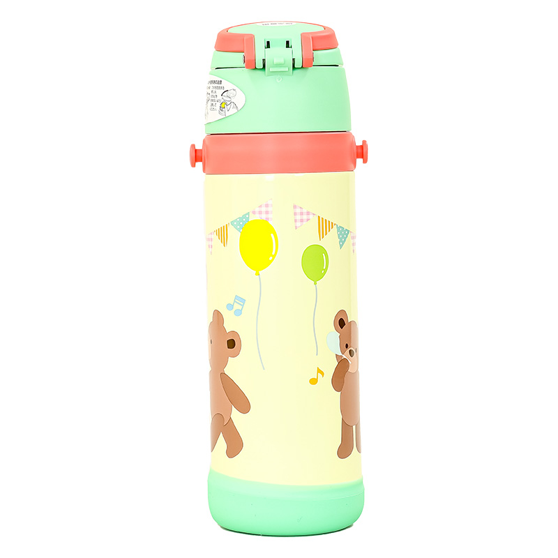 sokomo そこまで洗える 3WAYキッズボトル 600ml くま
