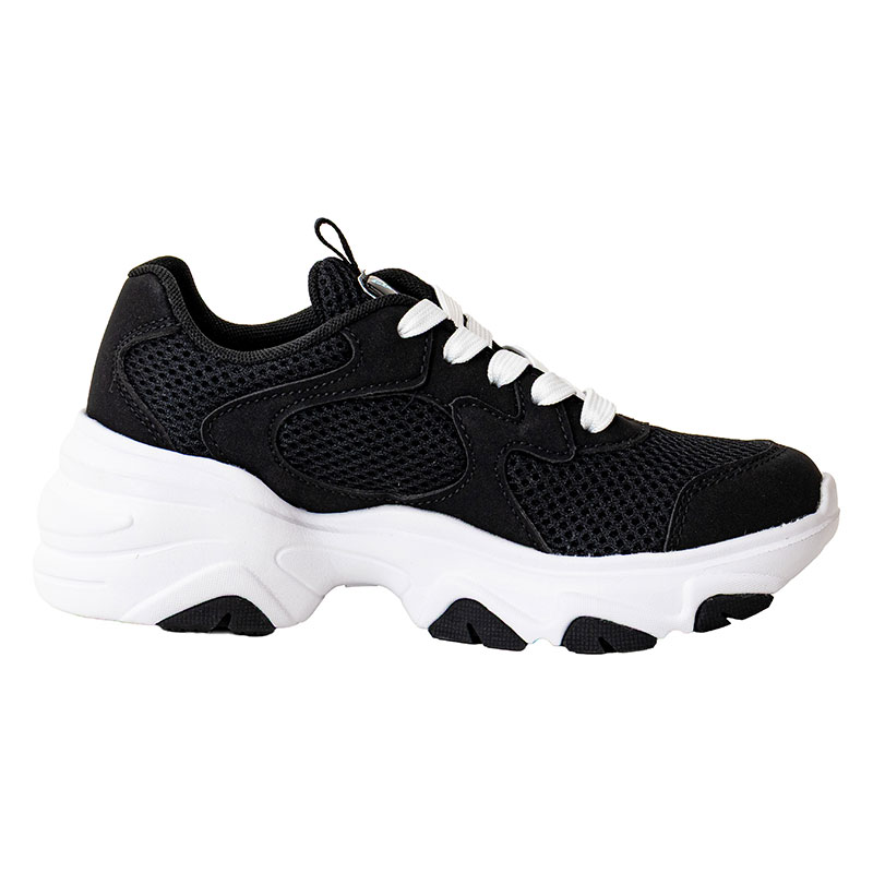 NI-MO 厚底シューズ ブラック