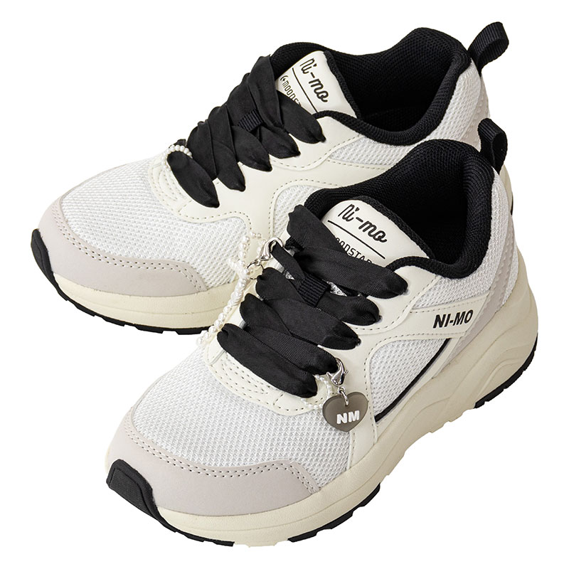 NI-MO デコスニーカー ホワイト