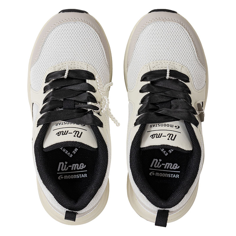 NI-MO デコスニーカー ホワイト