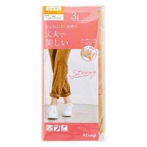 レディース ストッキング 丈夫で美しい ひざ下丈 シアーベージュ 22-25cm