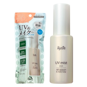 アジャステ CICA オールシーズンUVミスト 無香料 60ml