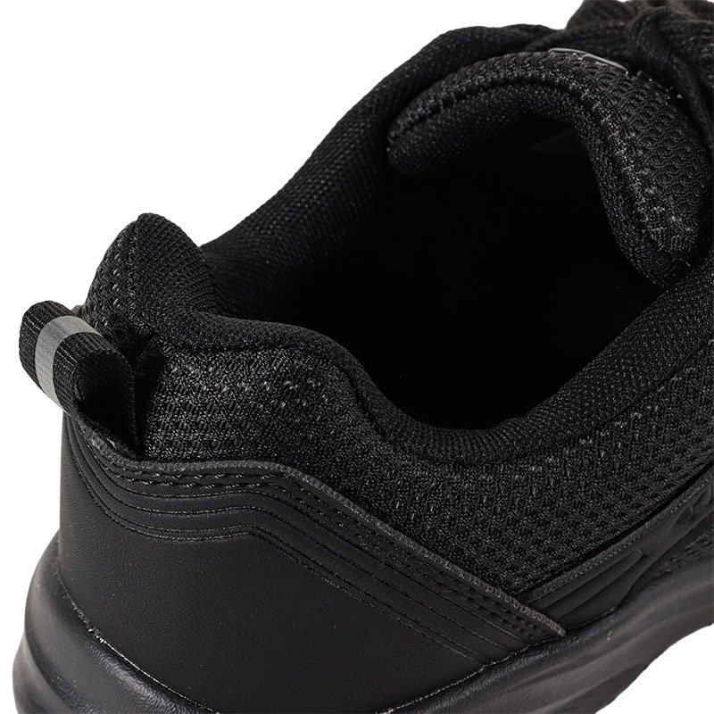 撥水スポーツシューズ ブラック×ブラック