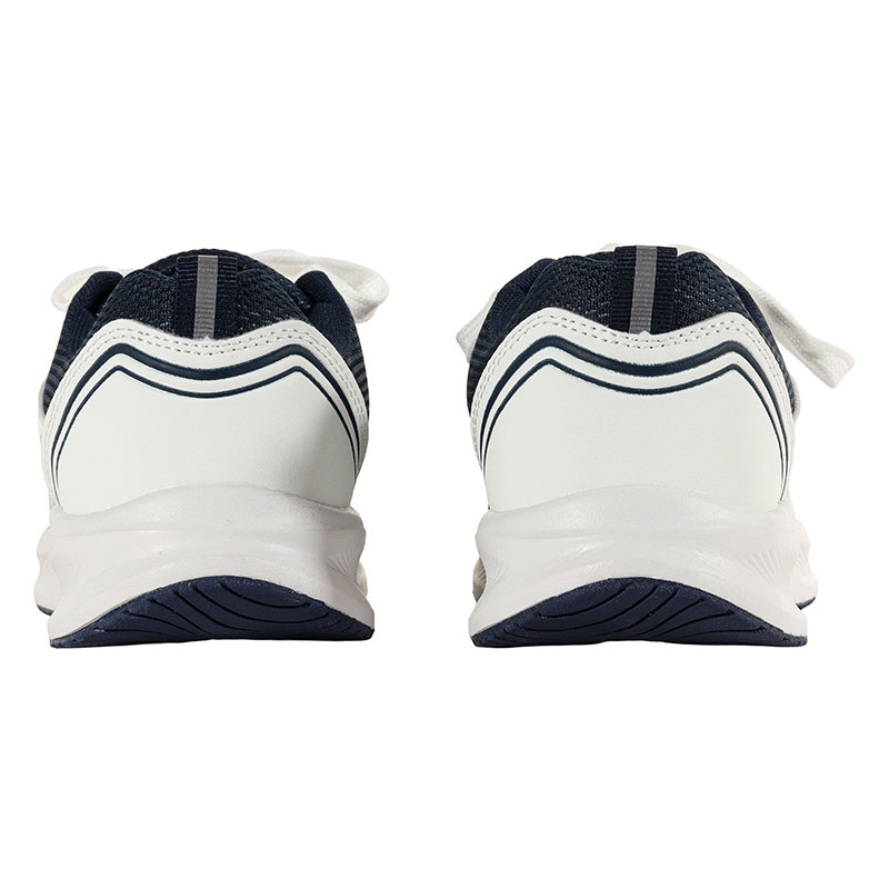撥水スポーツシューズ ネイビー×ホワイト