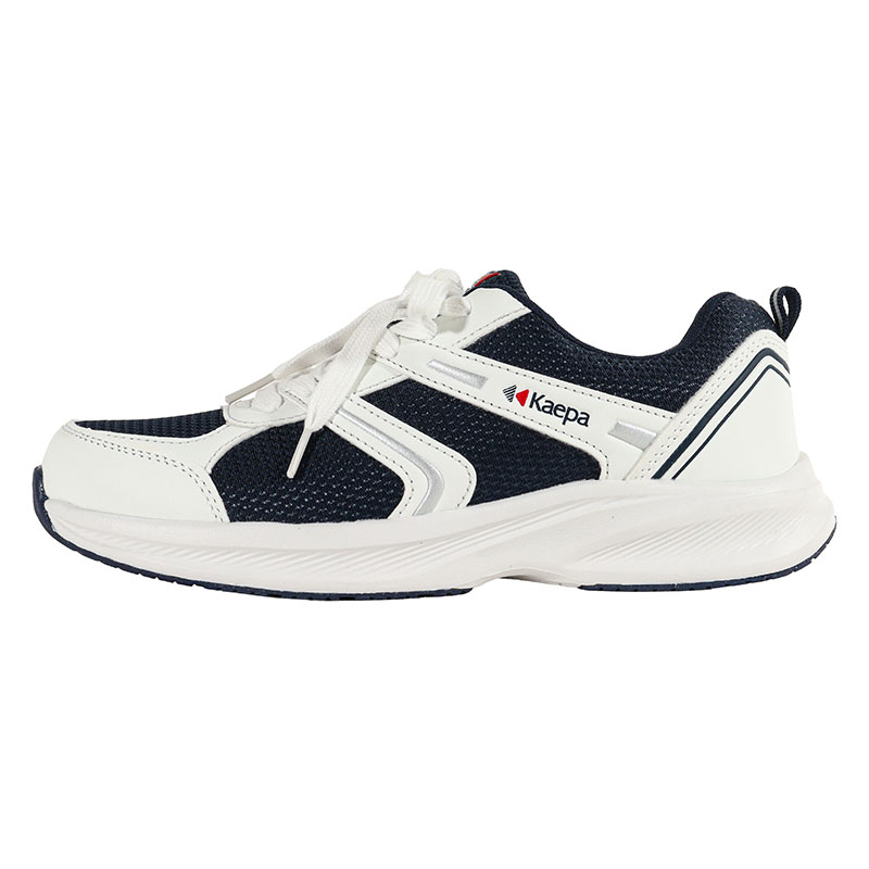 撥水スポーツシューズ ネイビー×ホワイト