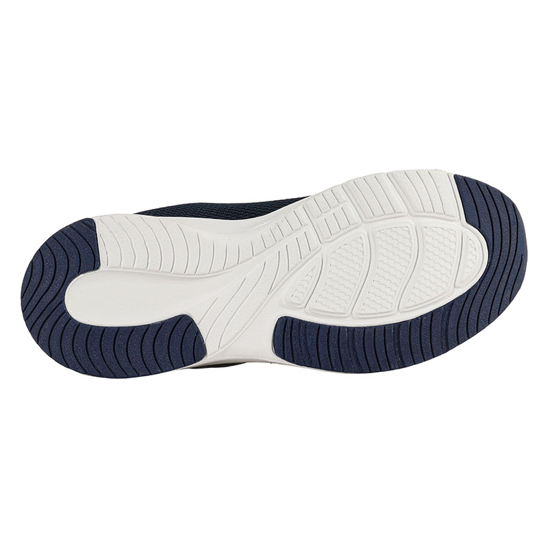 撥水スポーツシューズ ネイビー×ホワイト