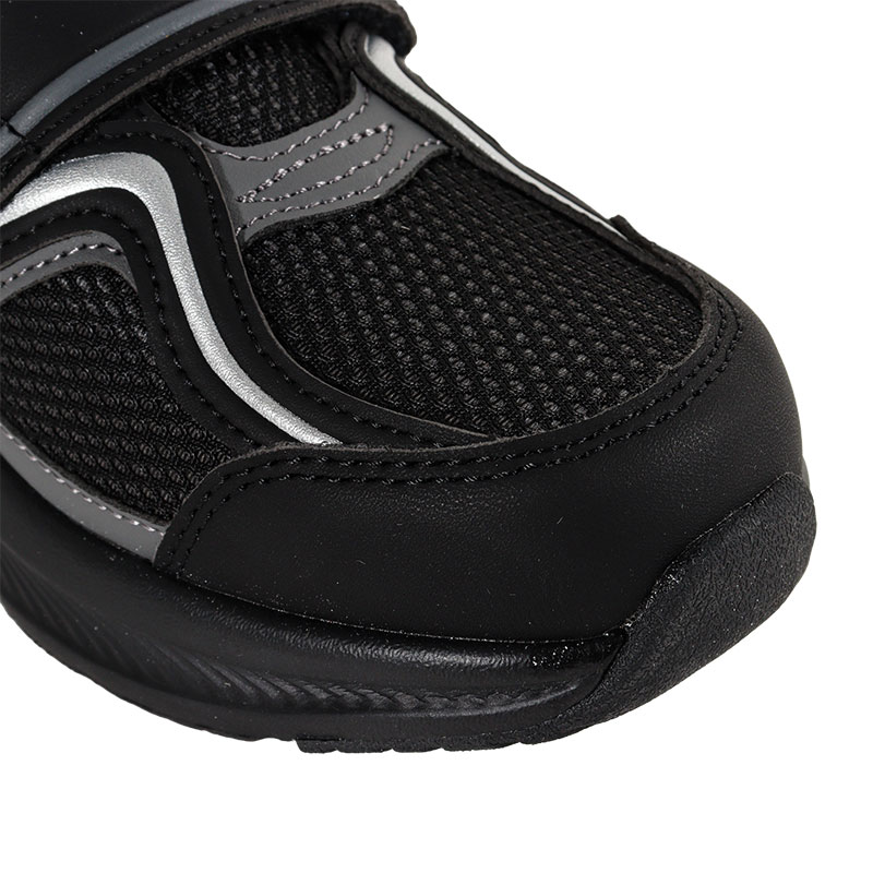 Kaepa 撥水マジックシューズ ブラック×ダークグレー