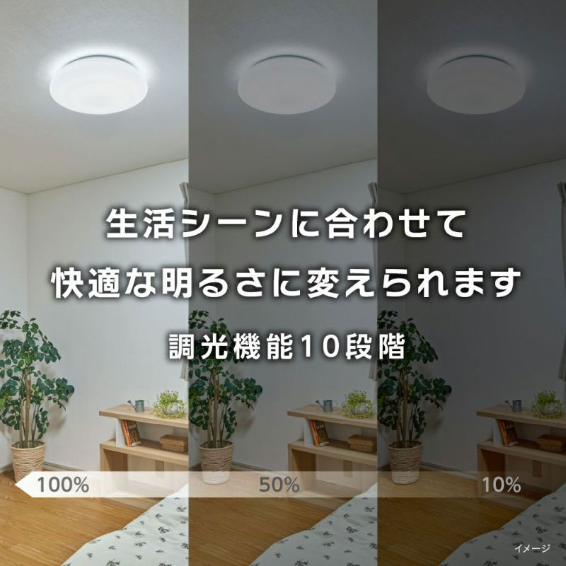 LEDブリリアントシーリングライト ～6畳用 調光モデル BR40-A06DX