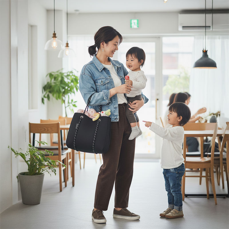 【お取り寄せ商品】Willow Bay ミニ トートバッグ ブラック