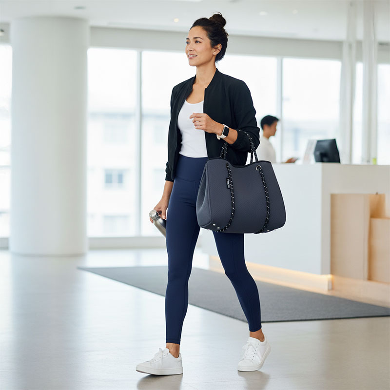 【お取り寄せ商品】Willow Bay ミニ トートバッグ チャコールグレー