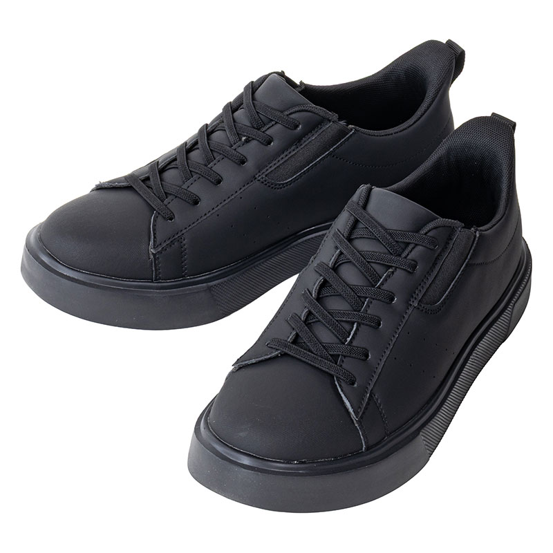 メンズ ハンズフリーコート スニーカー ブラック