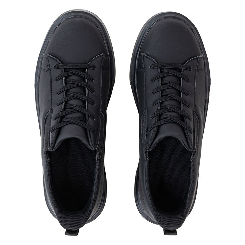 メンズ ハンズフリーコート スニーカー ブラック