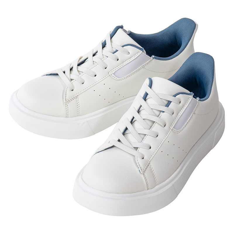 レディース ハンズフリーコート スニーカー ホワイト