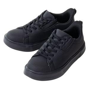 レディース ハンズフリーコート スニーカー ブラック