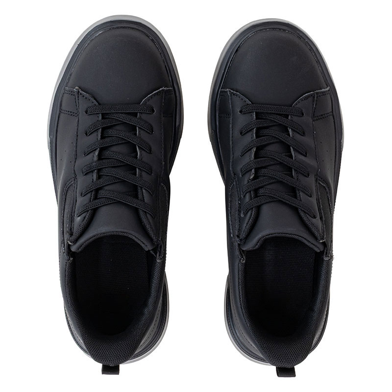 レディース ハンズフリーコート スニーカー ブラック