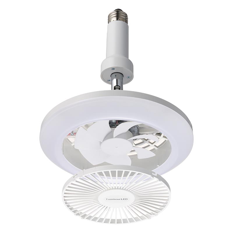 ルミナス LEDファン サーキュライト ソケット引掛けモデル DLLH64CWH